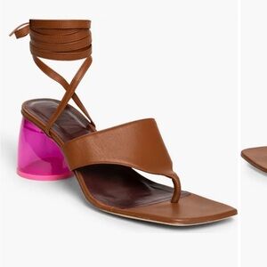 NWOT - Staud Adora Lucite Sandal